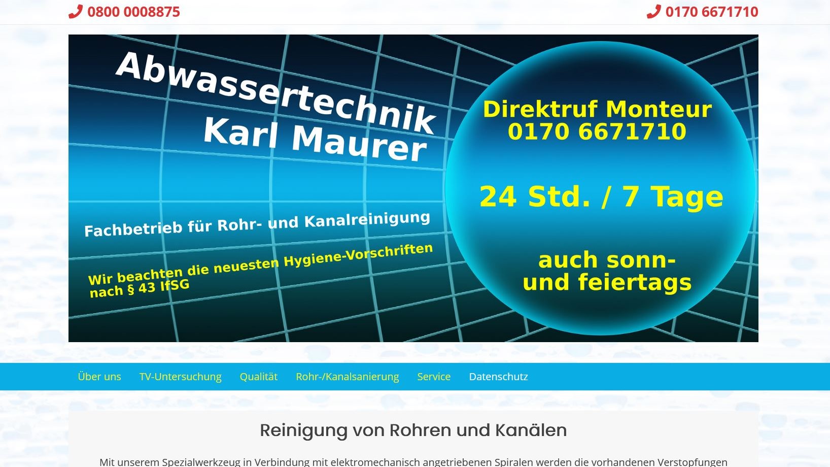 Abwassertechnik Maurer