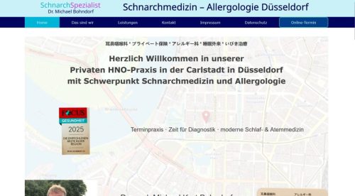 HNO-Privatpraxis Bohndorf Düsseldorf
